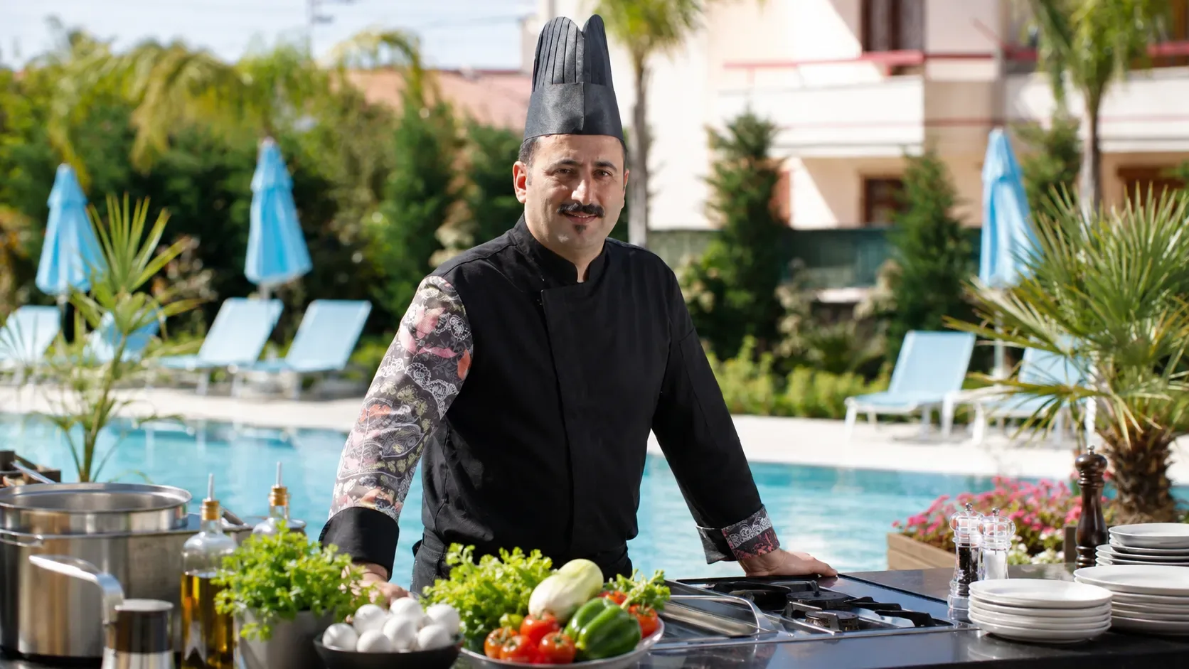 Şef Bülent · mutfakta